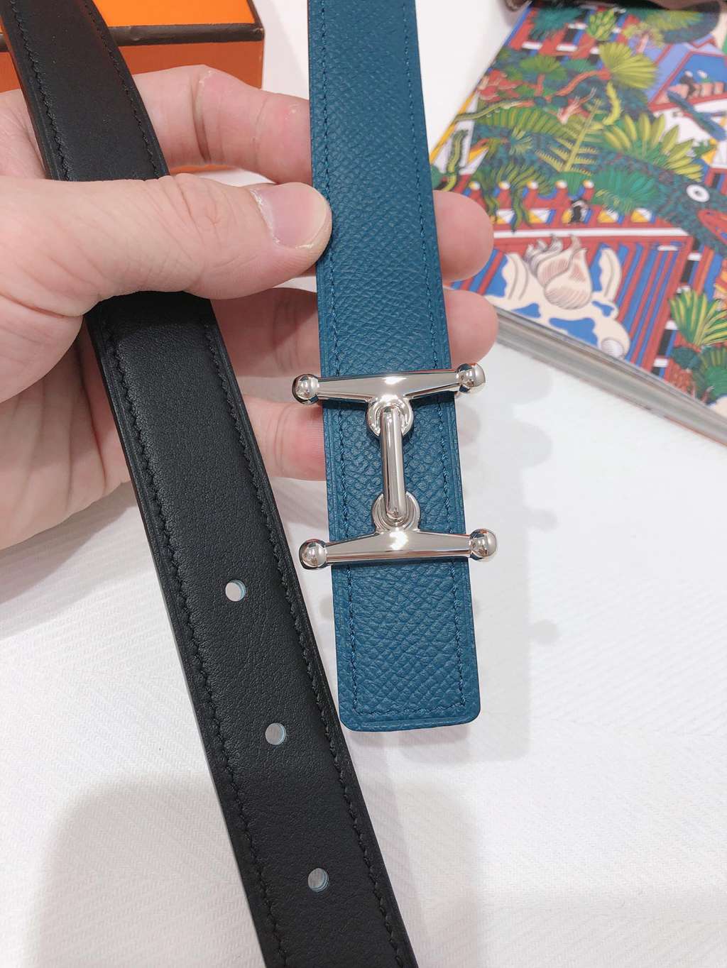 H**mes belts 24mm